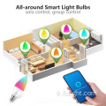 Ampoule Led Alexa Tuya Ampoule Wi-Fi Multicolore Intelligente